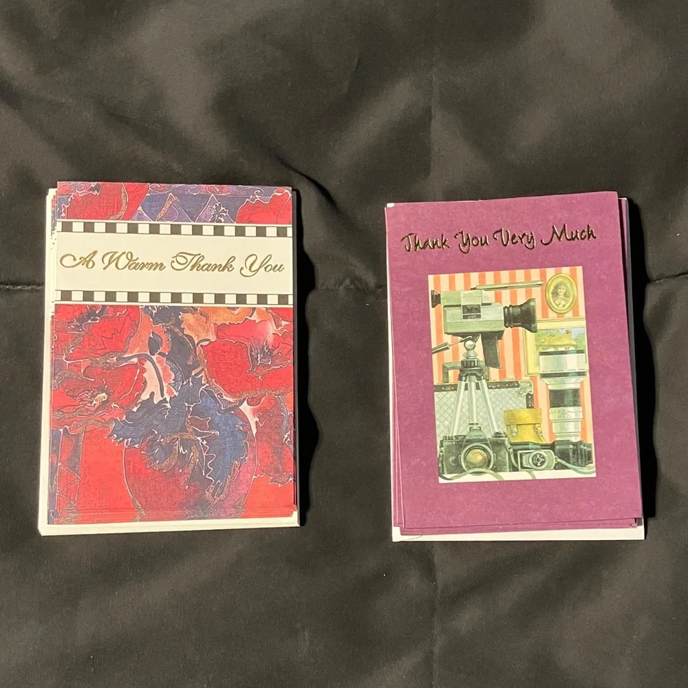 Thank You Note Cards (Two Styles) - Picture 1 of 5